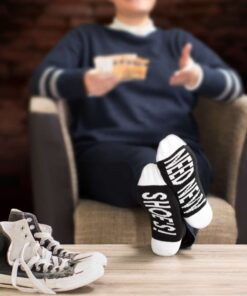 Need New Shoes! damestrømper – Vincent Creation® med sjove statements