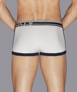 Hvid Urban Trunk Boxer bambus tights med anatomisk design og flade sømme