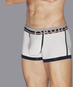 Hvid Urban Trunk Boxer bambus tights med tætsiddende anatomisk pasform