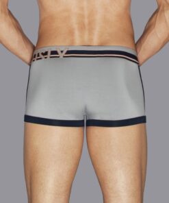 Grå Urban Trunk Boxer bambus tights med anatomisk design og flade sømme